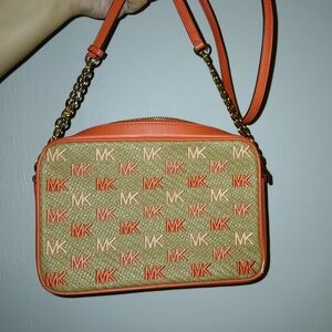 ☆Michael Kors Jet Set East West Crossbody Dhalia Large Size☆